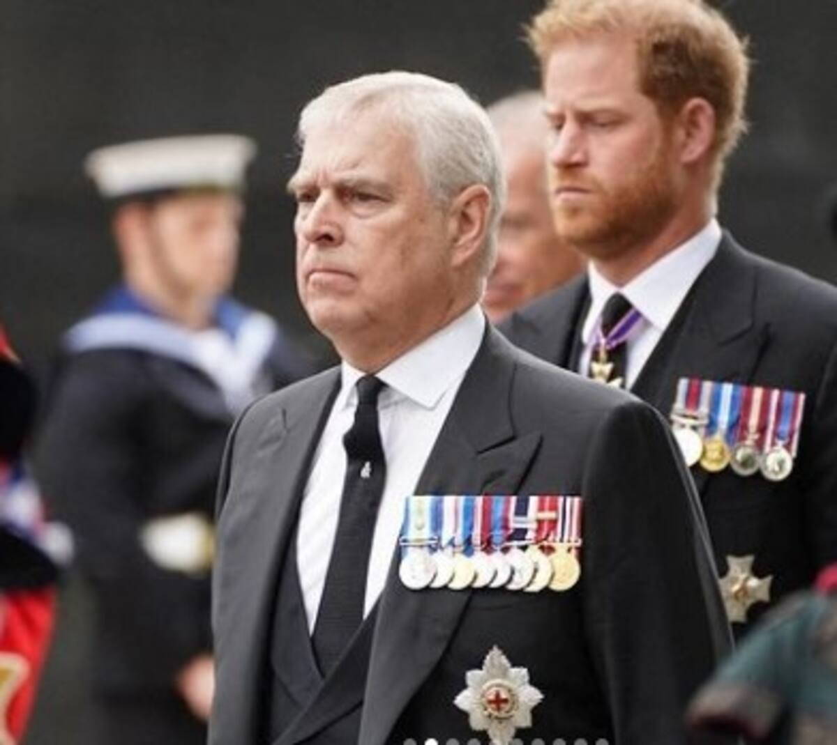 Rey Carlos III decidió lo que hará con su hermano, el príncipe Andrés El duque de York durante el funeral del lunes - Créditos: Instagram