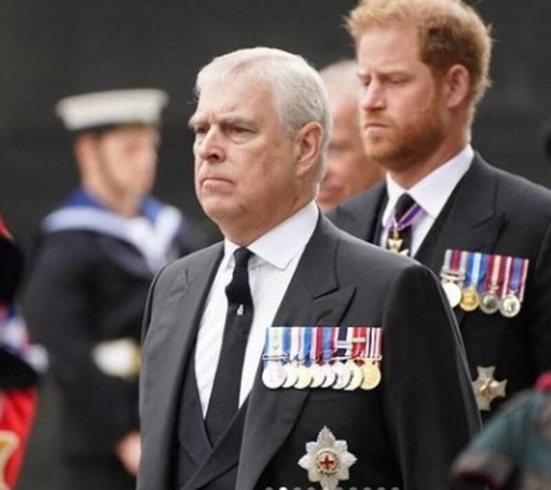 Rey Carlos III decidió lo que hará con su hermano, el príncipe Andrés El duque de York durante el funeral del lunes - Créditos: Instagram