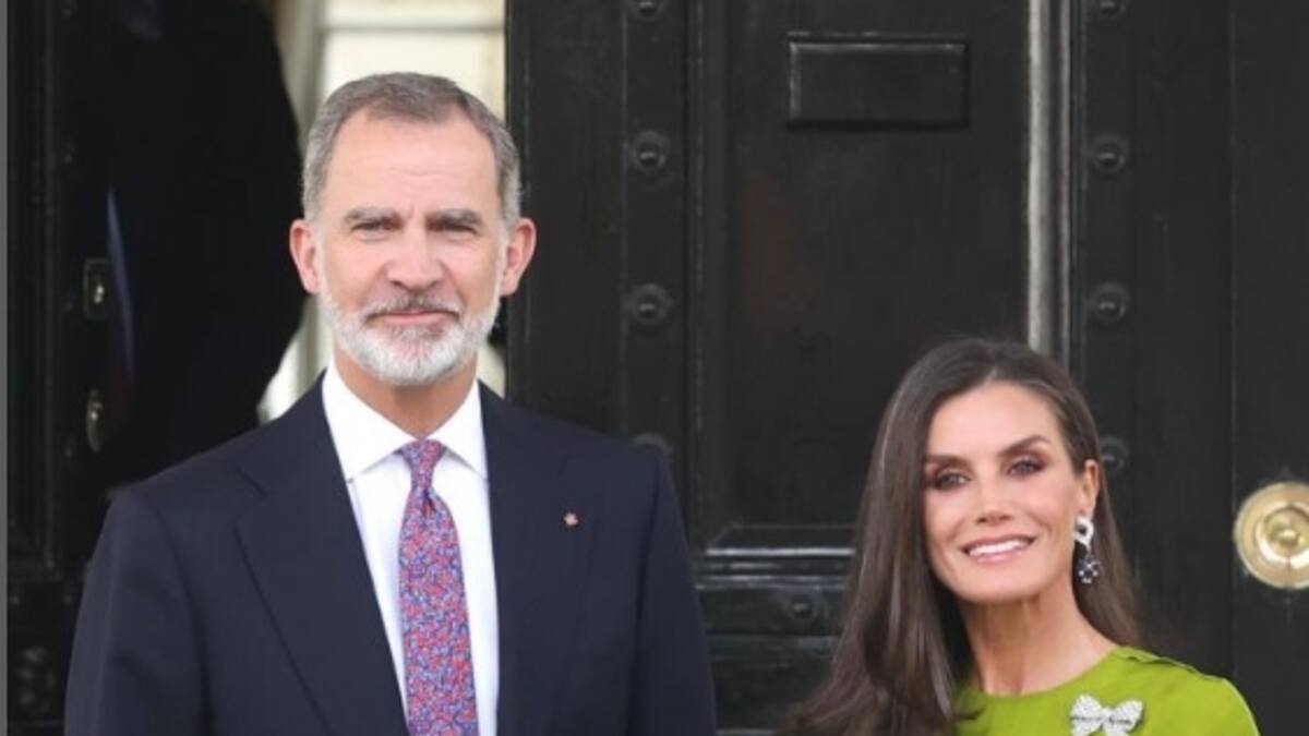 Rey Felipe VI y la reina Letizia ya llegaron a Londres para la coronación de Carlos III