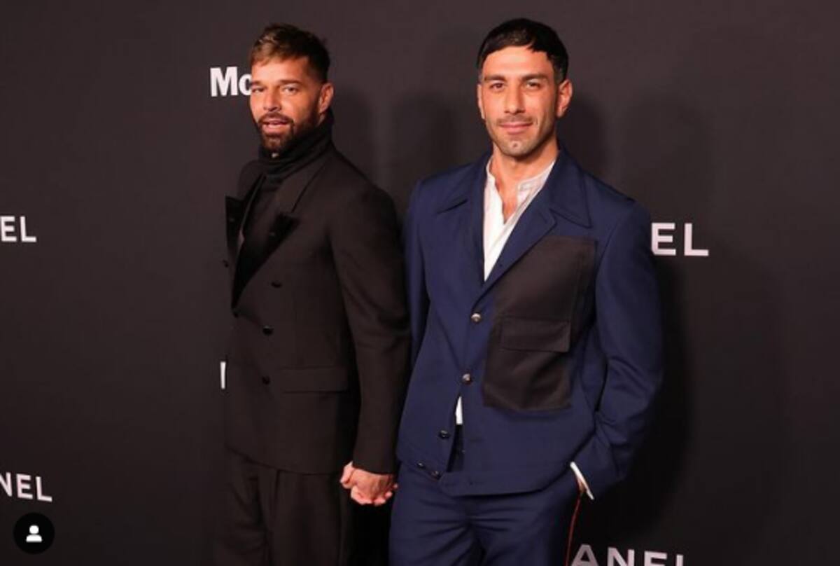 Ricky Martín comparte tierna foto con su pareja en este San Valentín - Créditos: Instagram