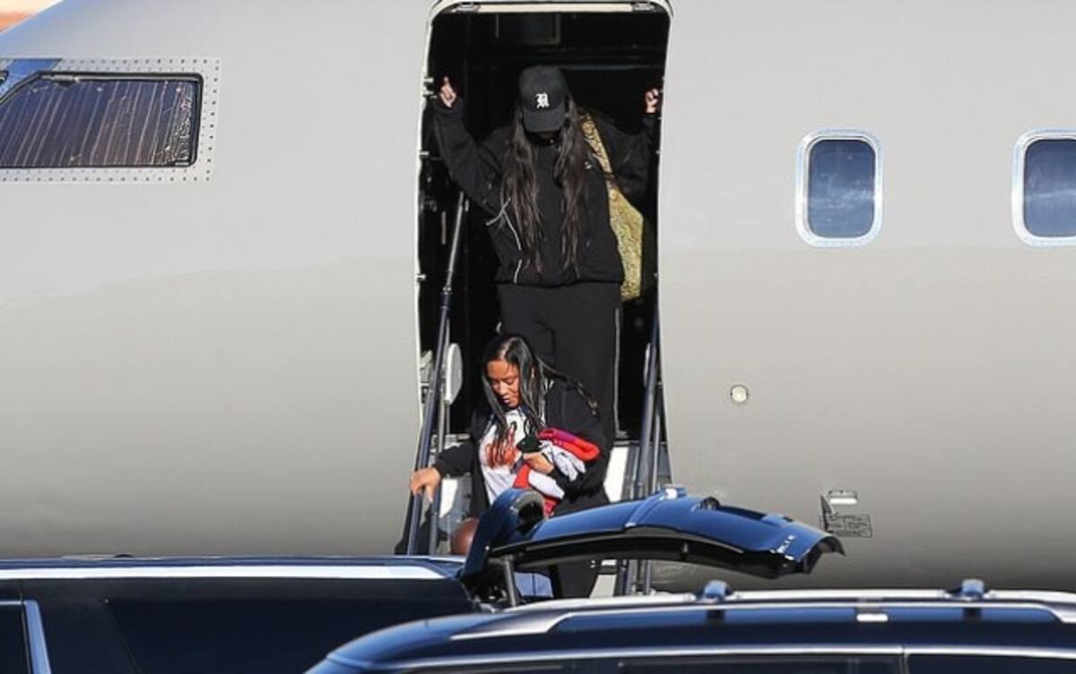Rihanna es captada con su bebé en Los Ángeles - Créditos: Instagram