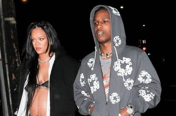 Rihanna y A$AP Rocky celebran el baby shower de su bebé tras arresto del rapero