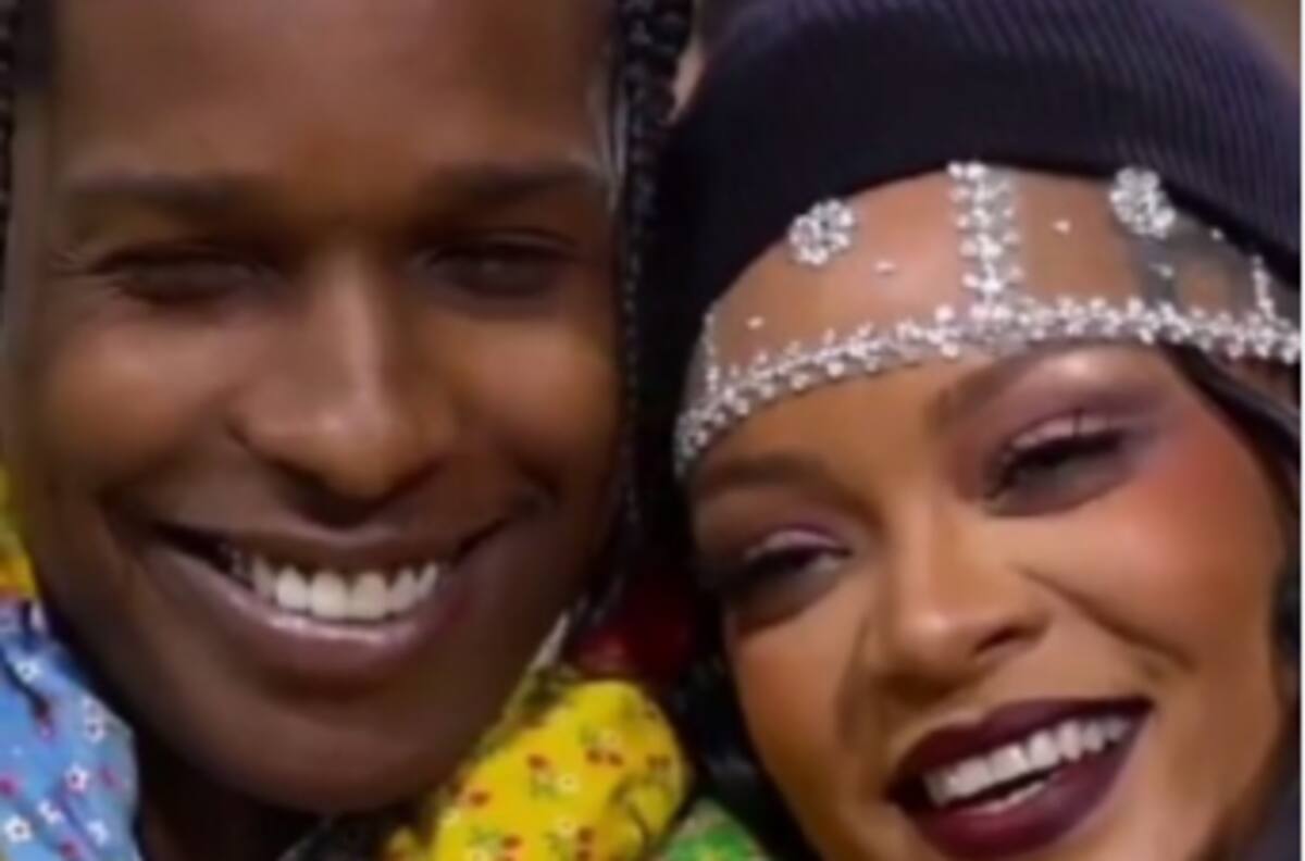 Con un rave, Rihanna y A$AP Rocky celebran la próxima llegada de su bebé