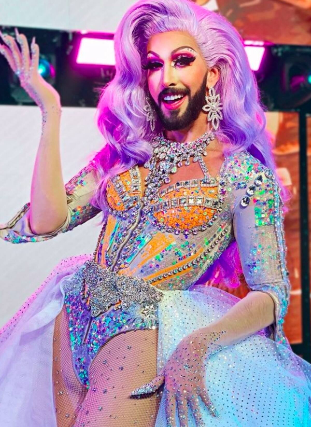 Roberto Carlo El conductor y cantante se viste de drag para la final de La Más Draga 4 - Créditos: Instagram de Roberto Carlo
