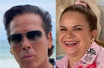 Roberto Palazuelos lanza fuerte amenaza a viuda de Andrés García por temas de dinero