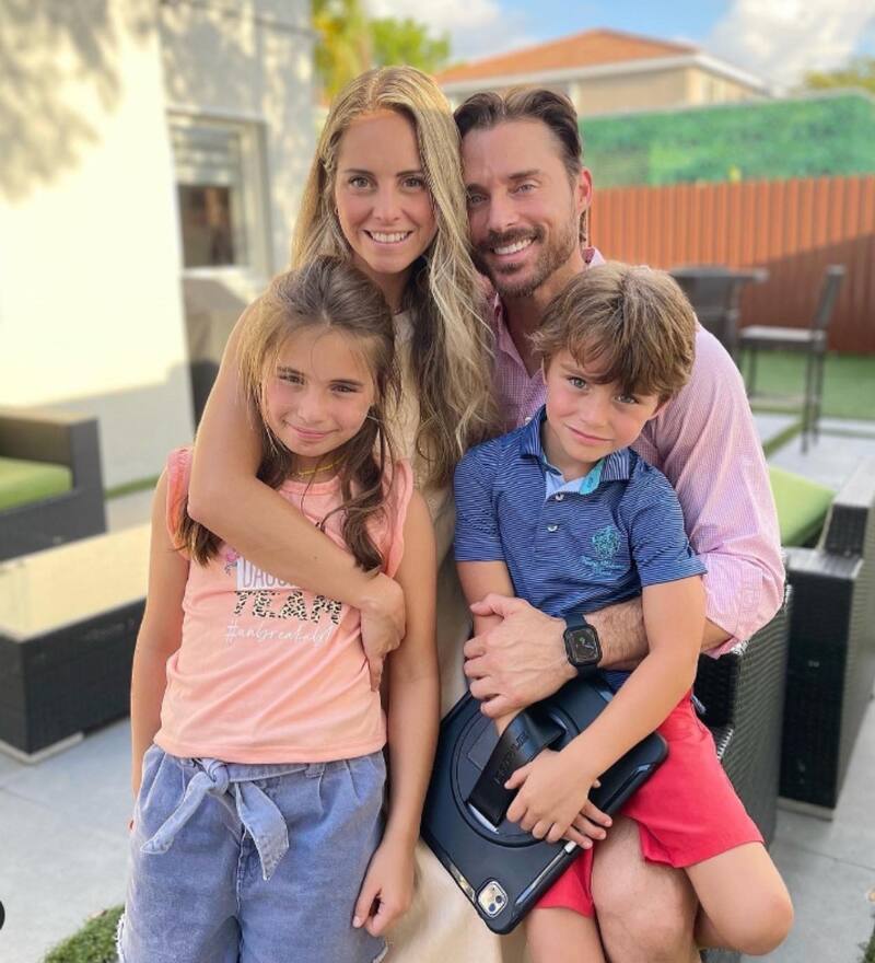 La familia Salas-Aldecoa reside en Estados Unidos.