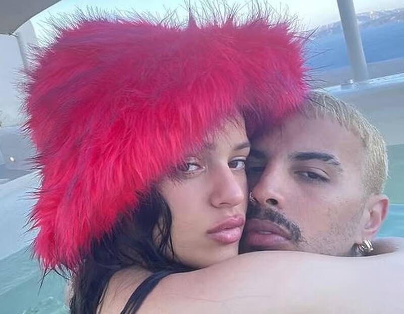 Rosalía y Rauw Alejandro podría haber terminado su relación sentimental - Créditos: Instagram