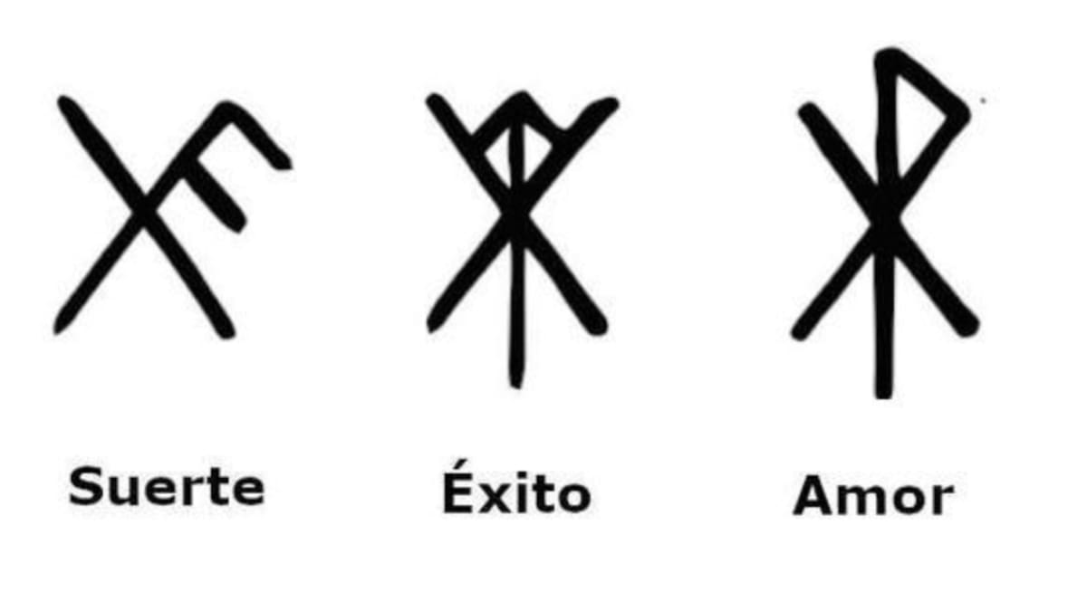 Runas: símbolos para atraer suerte, dinero, fortuna y amor