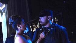 El accidentado primer encuentro entre Salma Hayek y Eminem