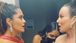 Salma Hayek y Fran Drescher pasan angustiante momento durante los SAG