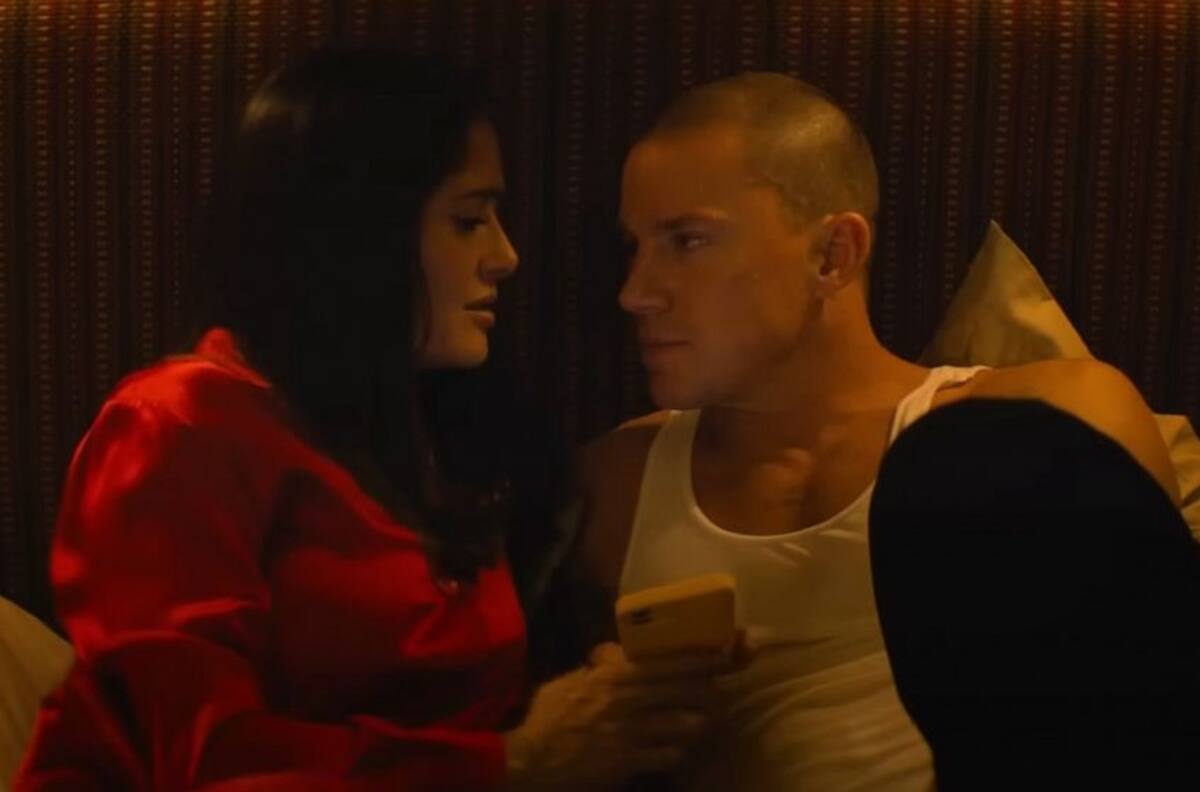 El particular cuerpo a cuerpo de Salma Hayek y Channing Tatum
