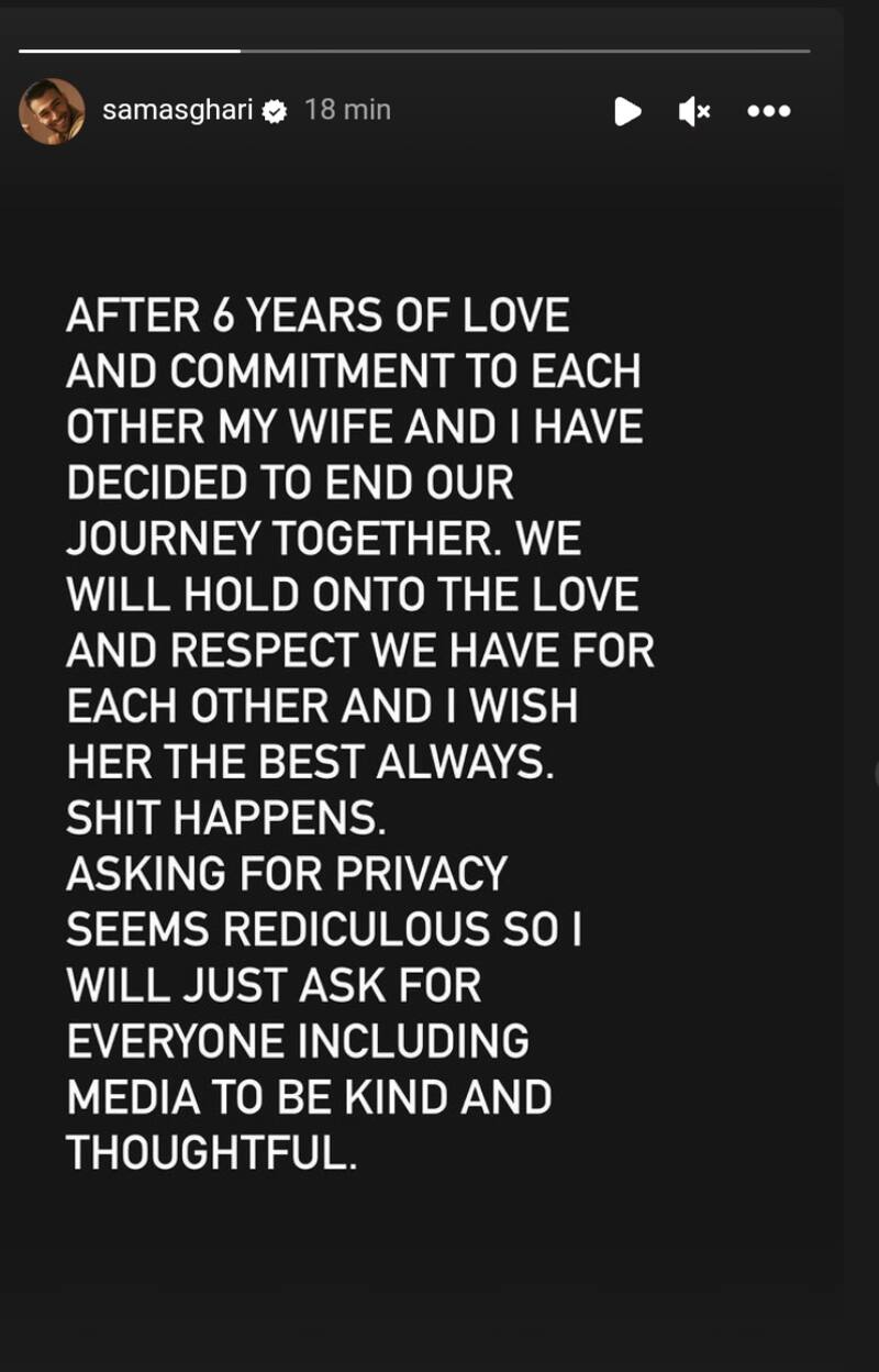 El modelo y actor confirmó su separación de Britney Spears.