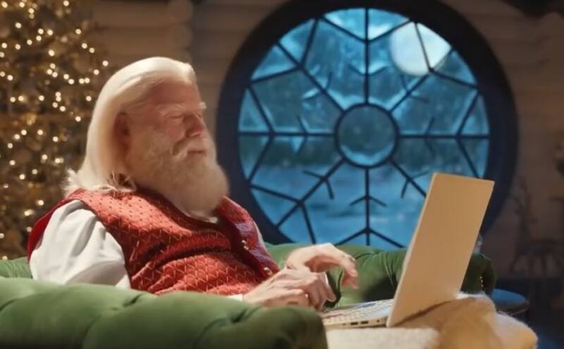Santa Claus llega a Hollywood; ¿quién es el primer famoso en personificarlo? Comenzó la época navideña. - Créditos: Instagram