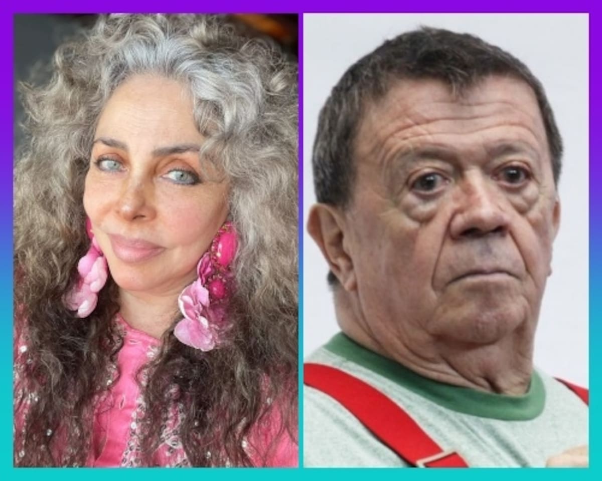 Se viraliza foto de Verónica Castro y Chabelo - Créditos: Especial