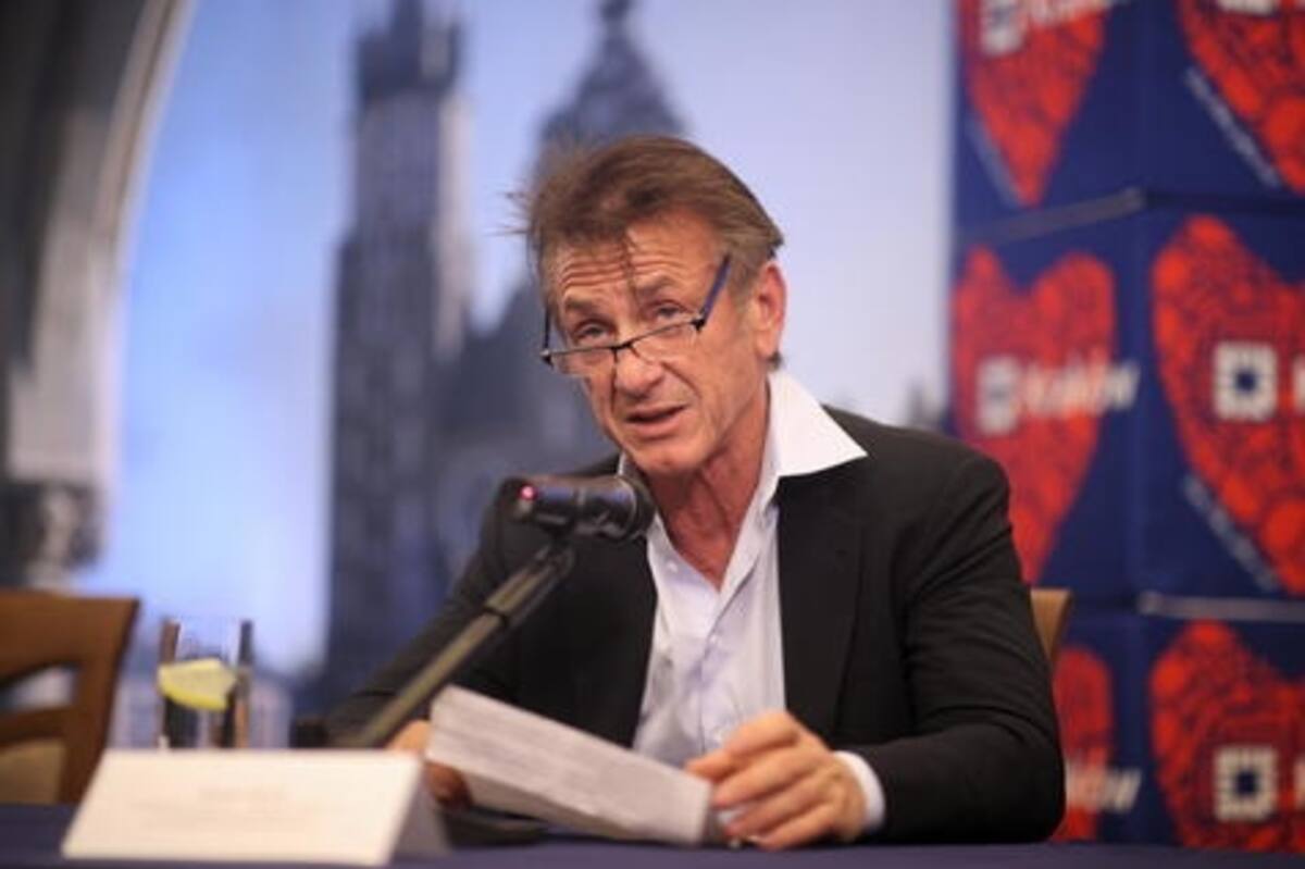 Sean Penn y su fundación ayudarán a acoger refugiados ucranianos en Polonia - Créditos: Instagram