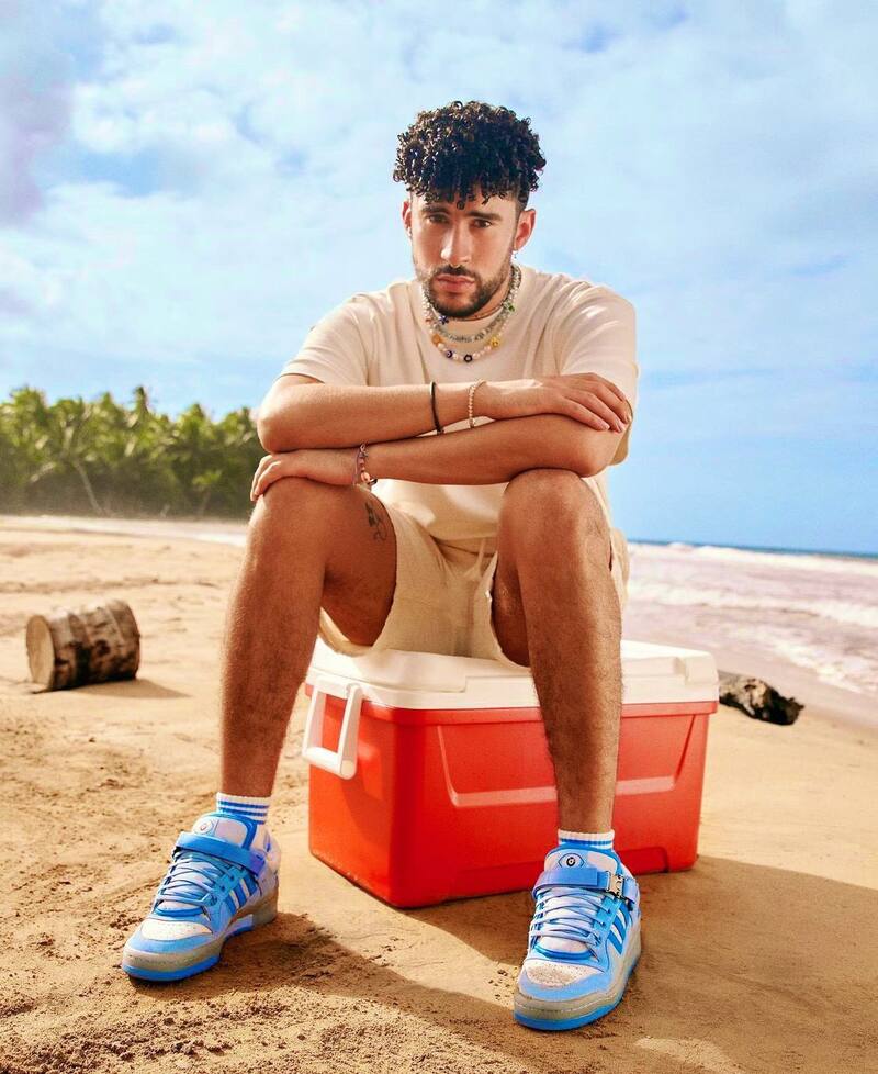 Según los fanáticos de Bad Bunny, habría un mensaje subliminal en la previa de sus conciertos - Créditos: Twitter