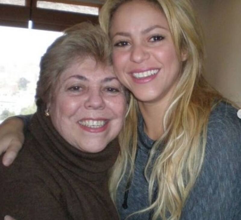 Shakira ahora vela por la salud de su madre - Créditos: Instagram