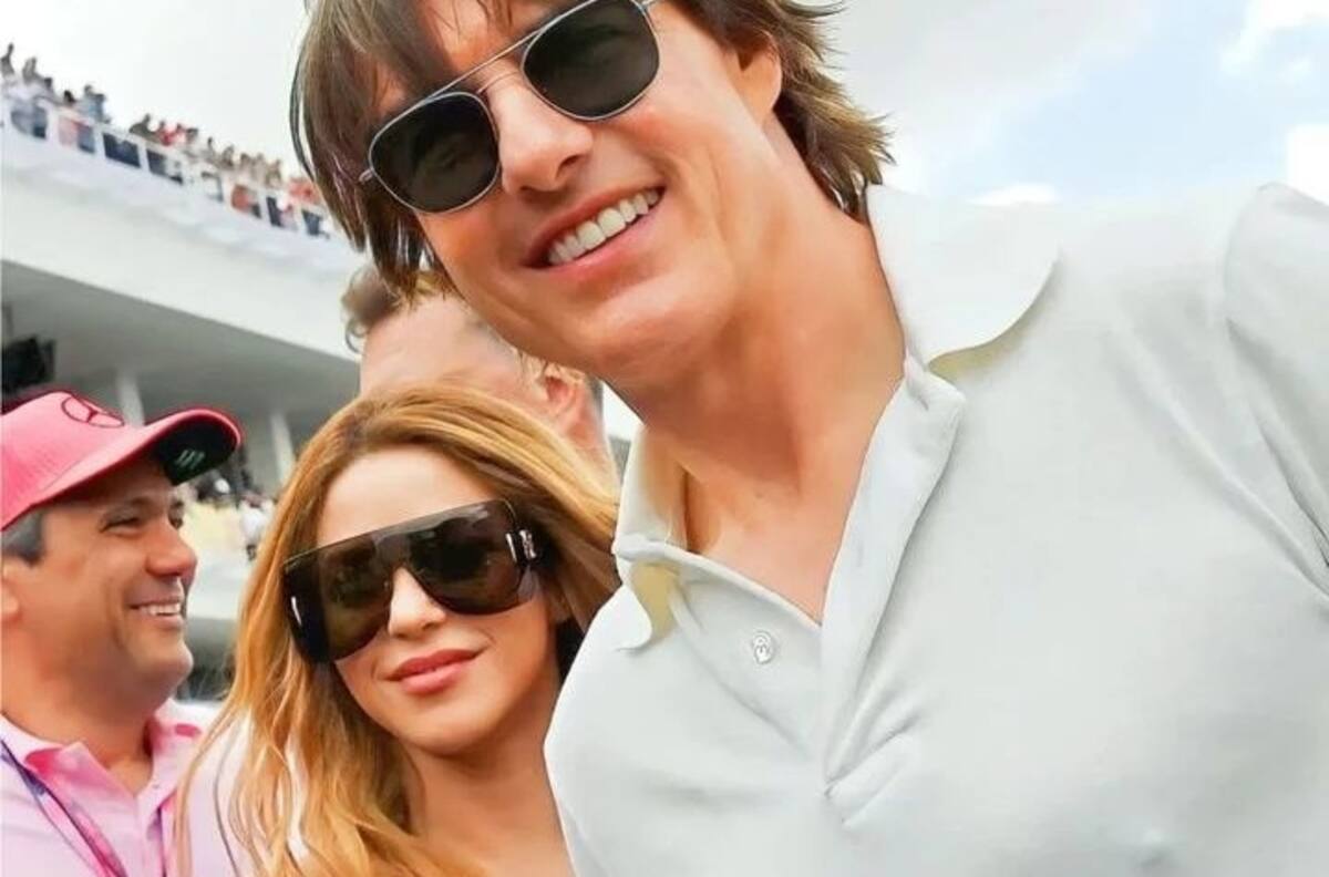 Hijo de Shakira no deja de mostrarle su cariño, mientras conviven con Tom Cruise