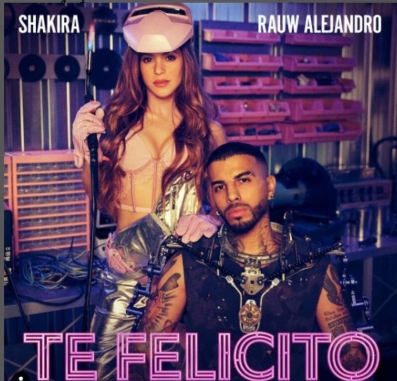 Shakira estrenará tema con Rauw Alejandro el próximo 22 de abril - Créditos: Instagram: Shakira