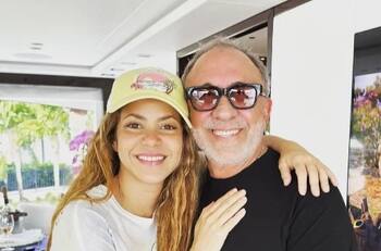 Shakira recibe bendición de los Estefan que le dan la bienvenida a Miami y la tratan como familia