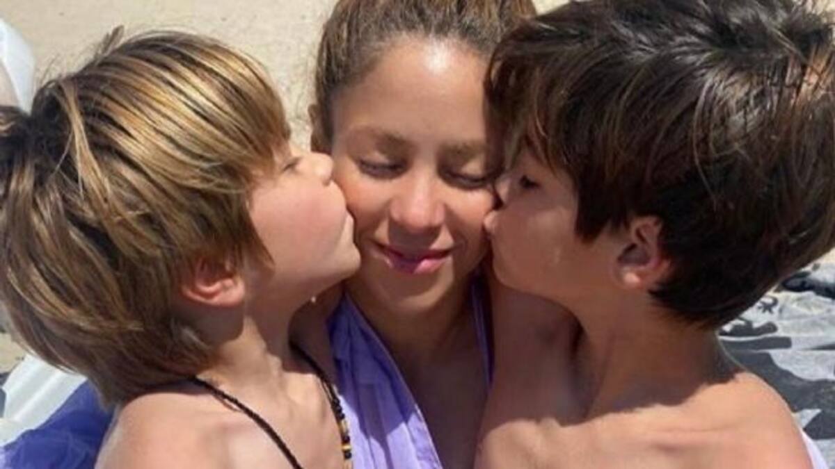 Shakira se está enfrentando a la rebeldía de sus hijos - Créditos: Instagram