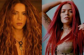 Shakira y Karol G dirigen sus dardos a Piqué y Anuel en su nueva canción