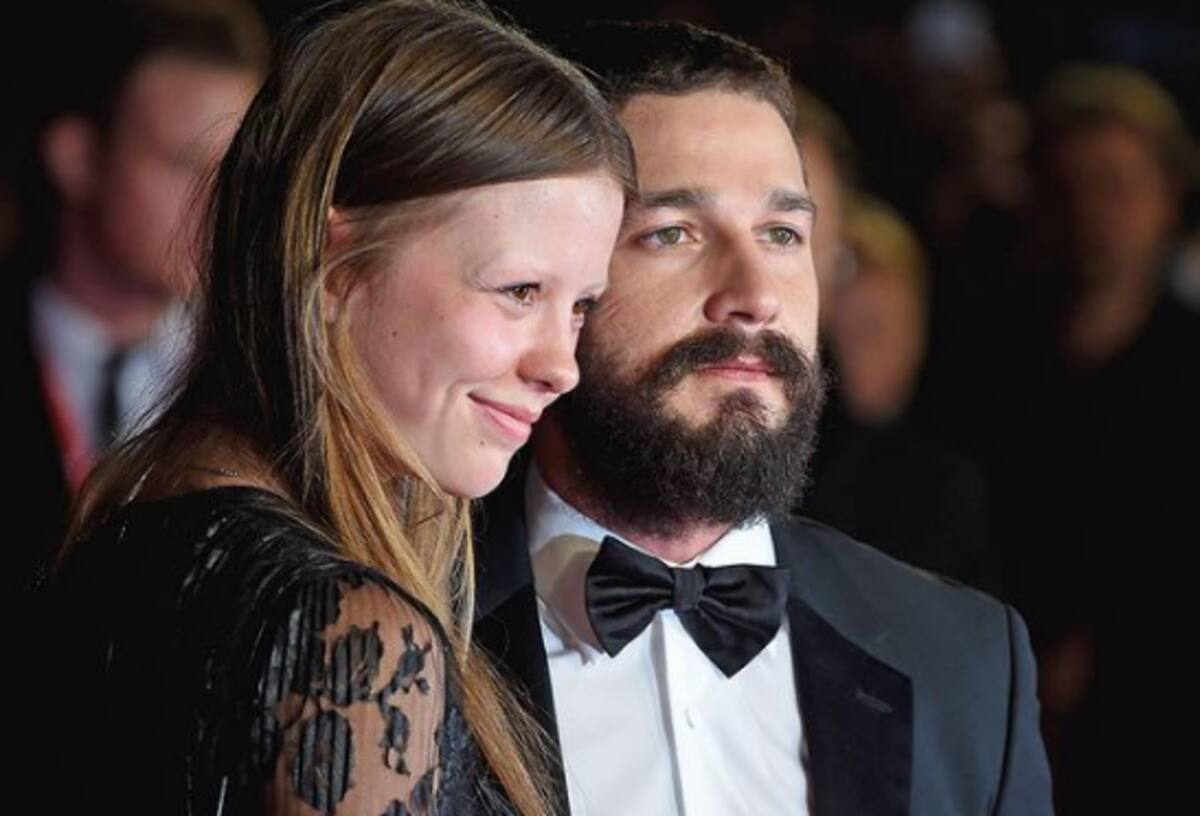 Shia LaBeouf y Mia Goth le dan la bienvenida a su primer bebé - Créditos: Instagram