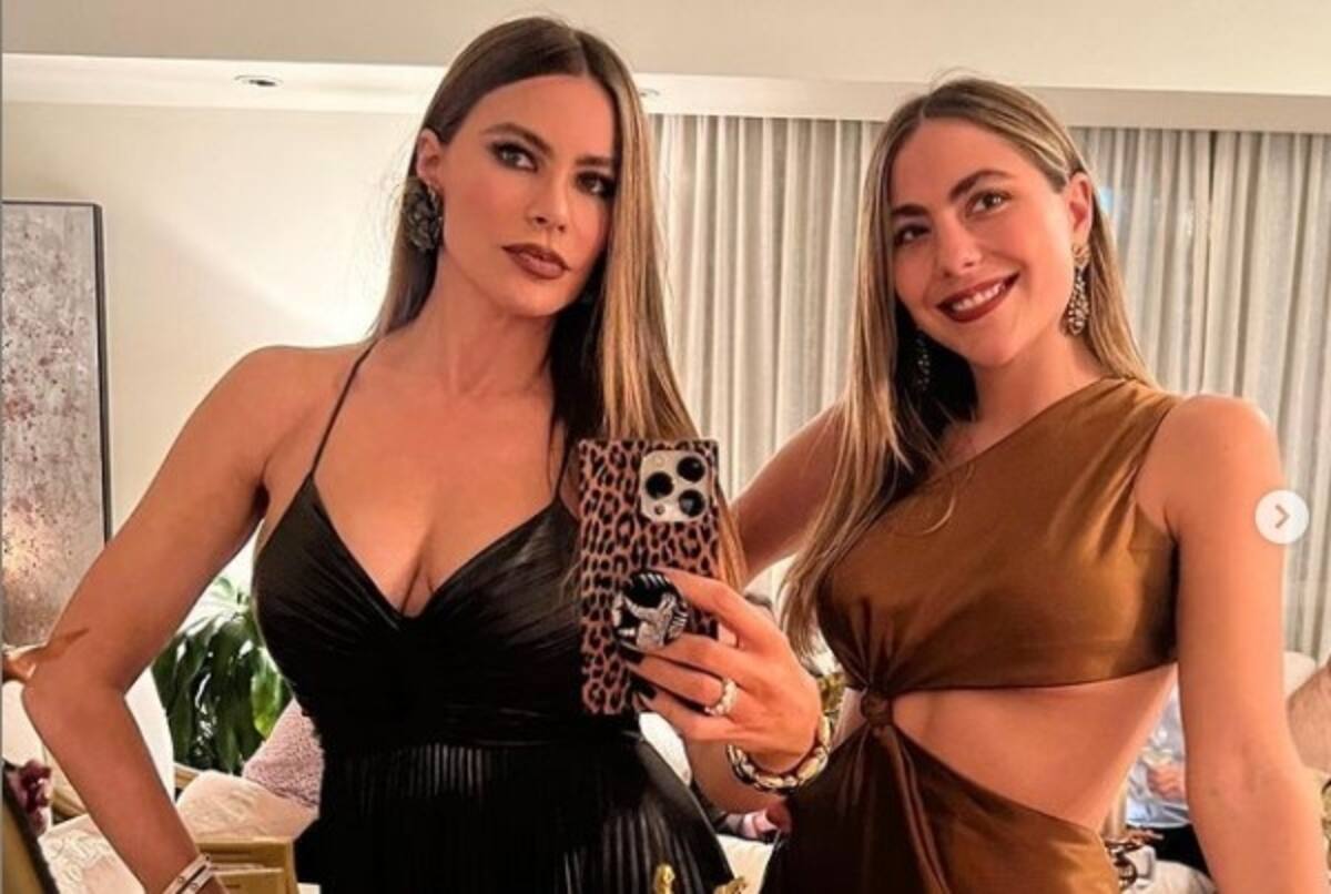 Sofía Vergara se luce bailando junto a hermana y sobrina para Thanksgiving Sofía y su sobrina Claudia. - Créditos: Instagram