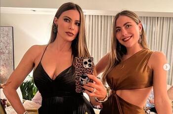 Sofía Vergara se luce con coreografía junto a hermana y sobrina para Thanksgiving Day