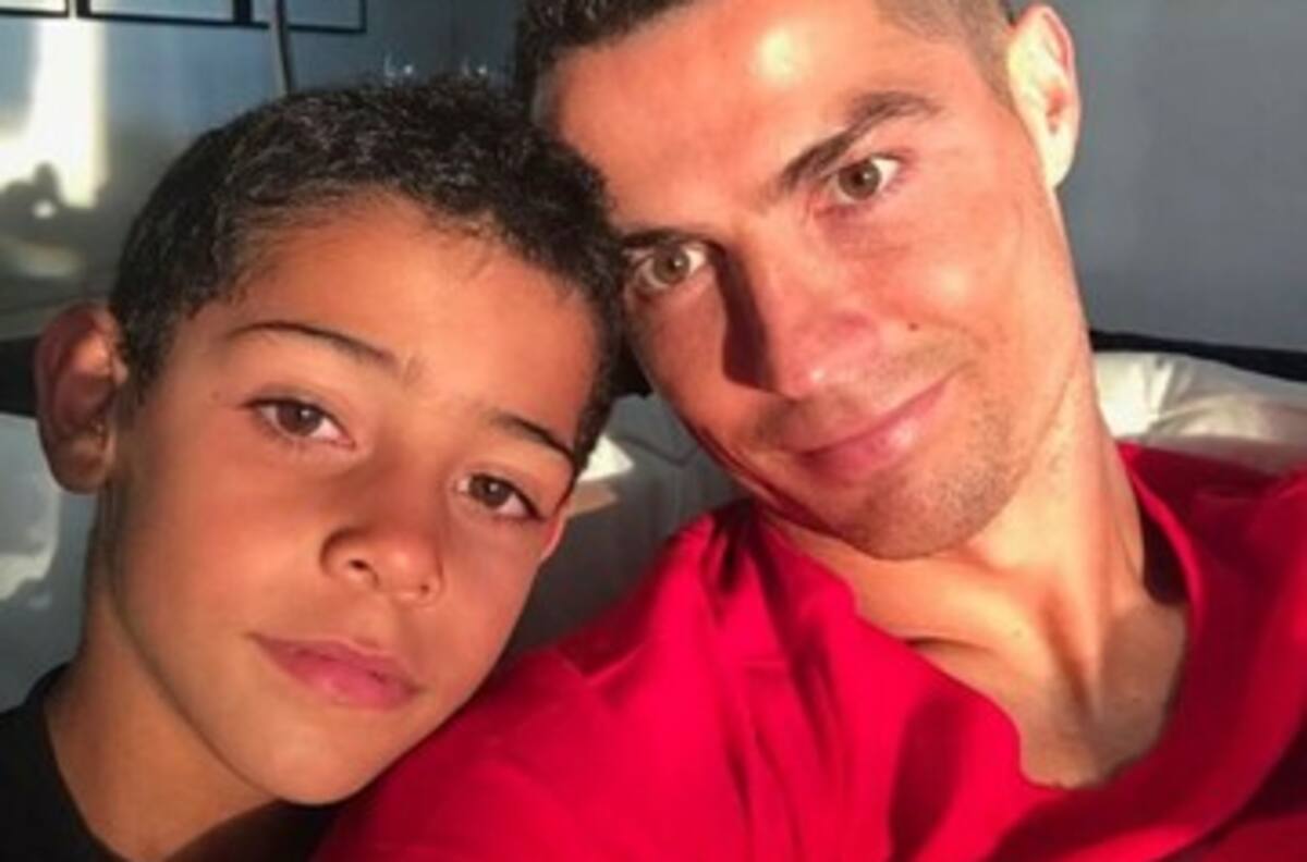 Cristiano Ronaldo presume a su clon