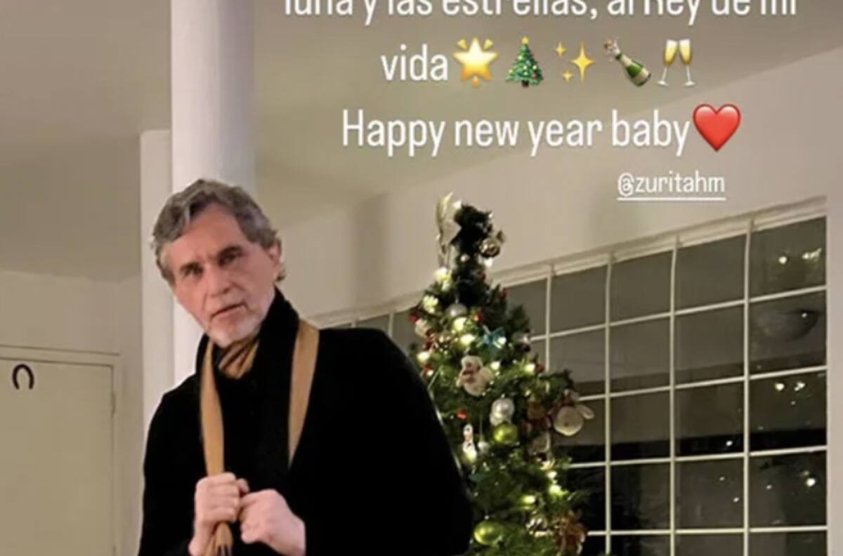 Humberto Zurita y Stephanie Salas derrochan amor para recibir el Año Nuevo