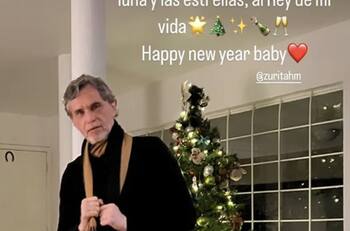 Humberto Zurita y Stephanie Salas derrochan amor para recibir el Año Nuevo