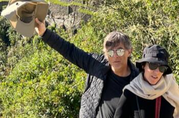 Humberto Zurita y Stephanie Salas pasan románticas vacaciones en Perú