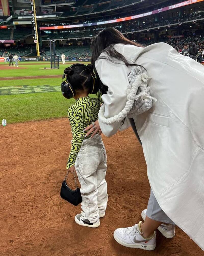 Stormi es considerada por los miembros de su familia como una niña amorosa y tierna - Créditos: Facebook