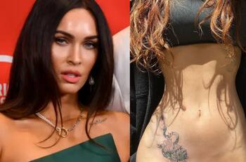 Megan Fox transformó su tatuaje dedicado a su exesposo Brian Austin Green