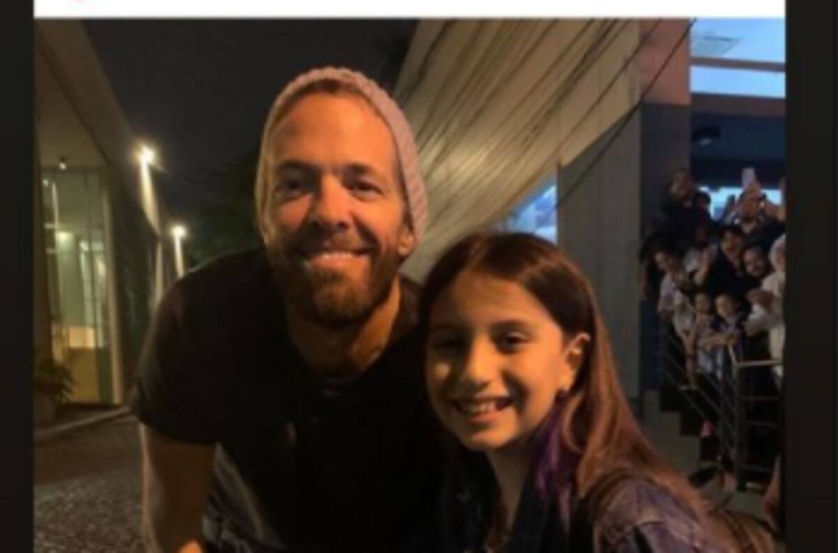 Así fue como Emma Sofía, la niña baterista de 9 años, logró conocer a su ídolo Taylor Hawkins