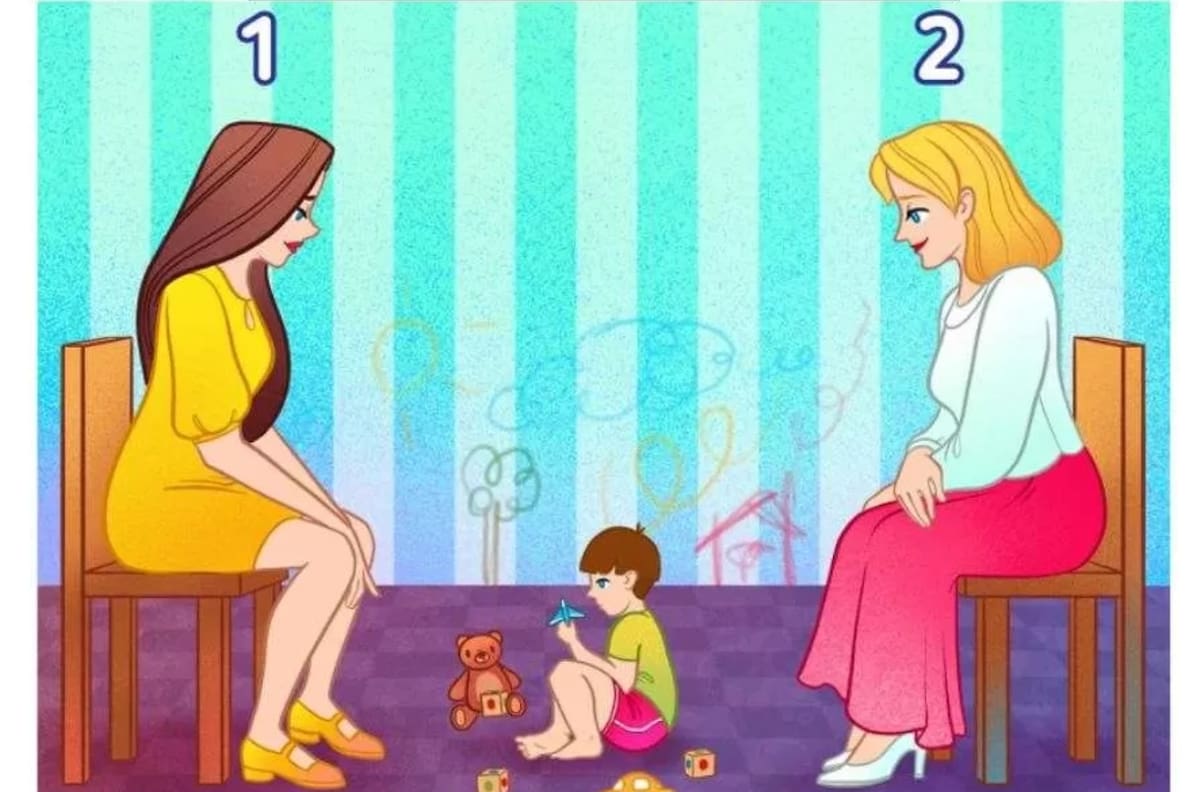 Reto: ¿Eres del 1% que encuentra a la madre en 5 segundos?