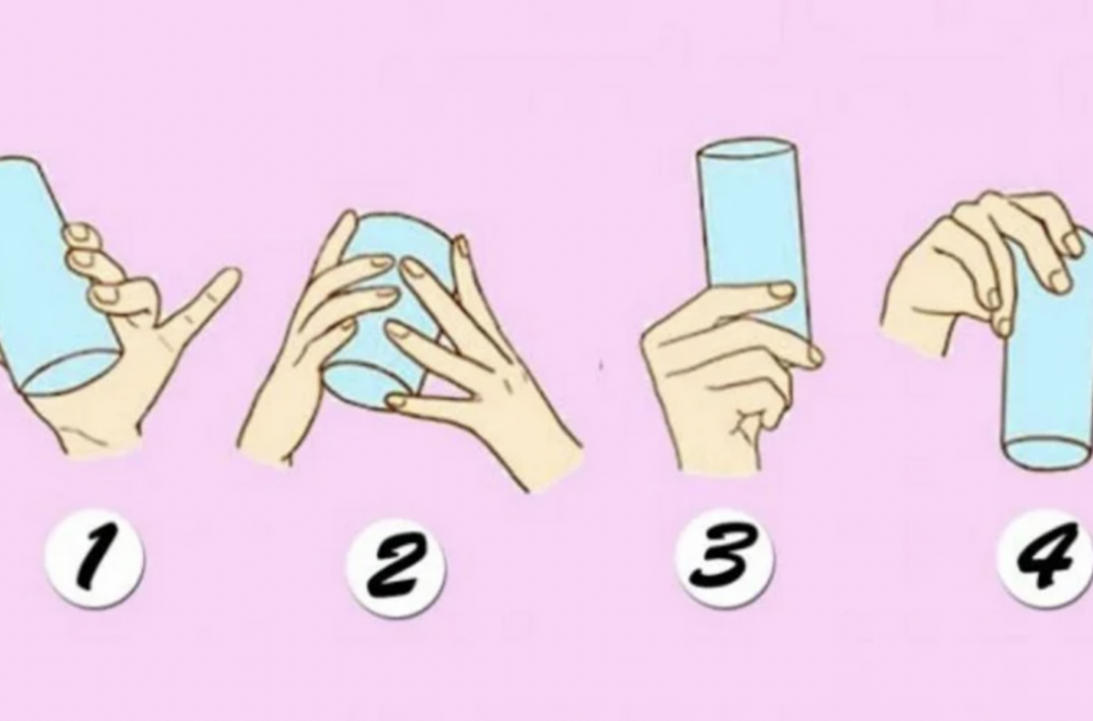 Test de personalidad: Dime cómo agarras un vaso y te diré los secretos que ocultas