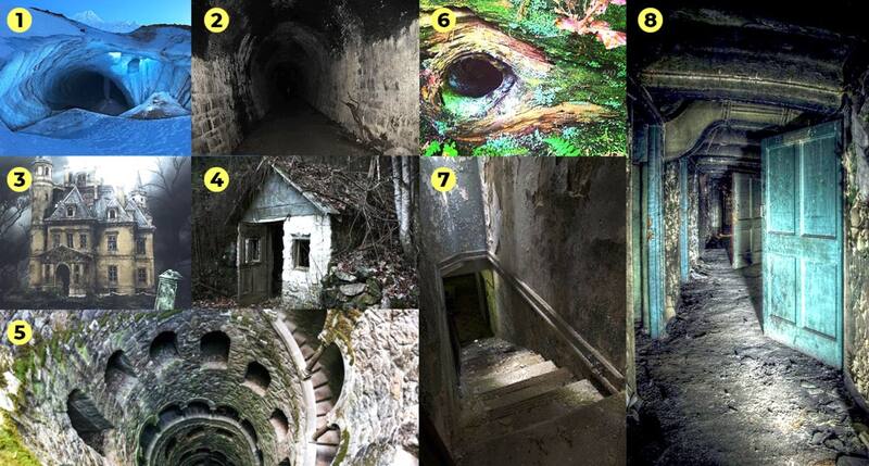 Tómate tu tiempo para iimaginar qué hay del otro lado de la entrada y responde sinceramente cuál es la que más te inquieta.