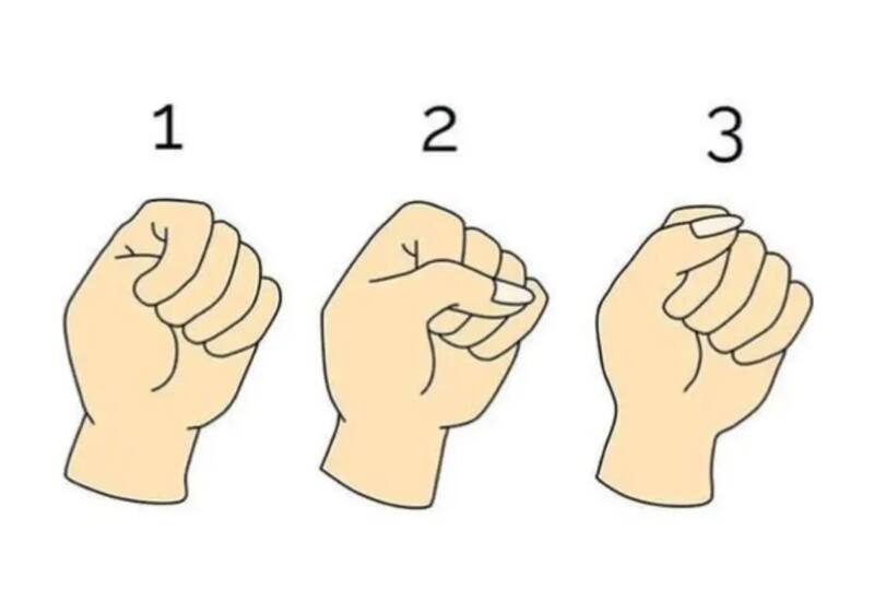 La forma en que cierras el puño tiene mucho que decir acerca de tu personalidad