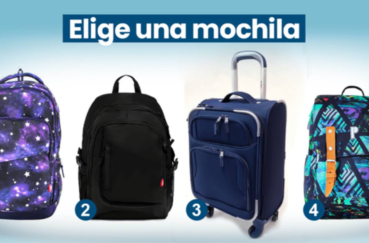 ¿Sociable o aburrido? Elige la mochila que usabas en la escuela y descubre cómo es tu personalidad