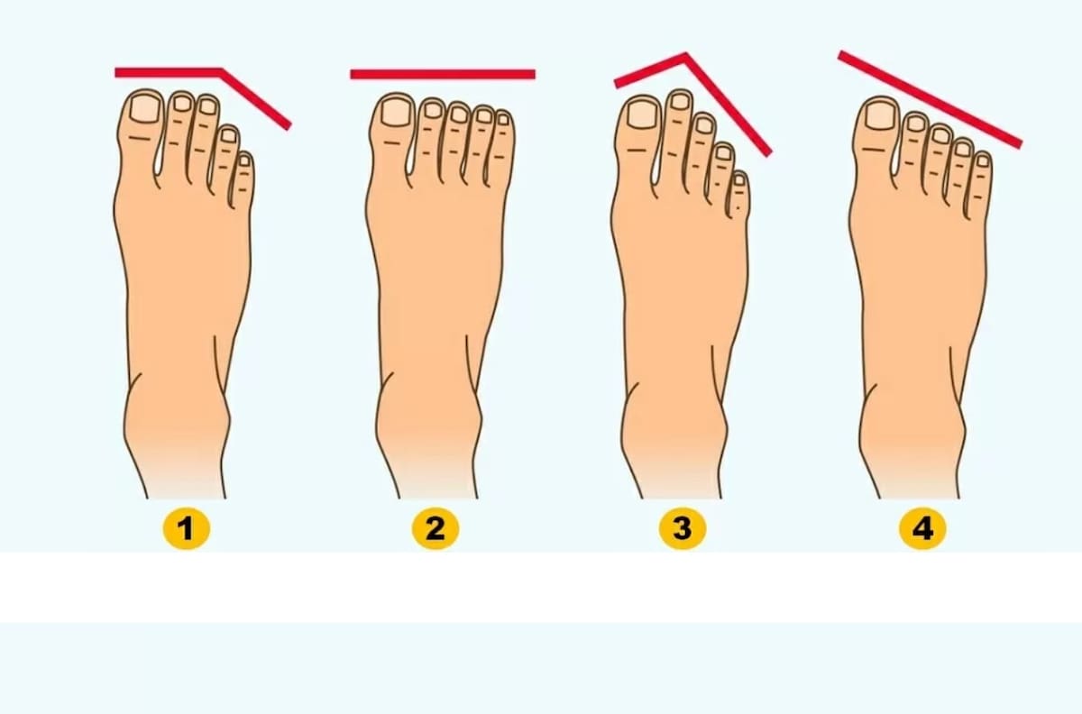 ¡Mira hacia abajo! Esto es lo que dice la forma de tus pies acerca de tu personalidad