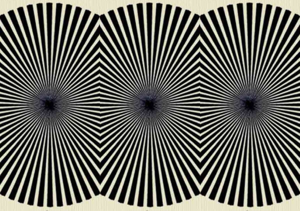 Mira al centro del círculo y, según la frecuencia vibratoria de tu cerebro, comenzarás a ver un color.