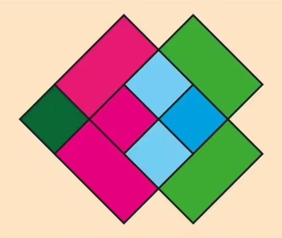 ¿Puedes encontrar los 11 cuadros en la imagen?