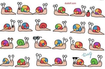 Test visual: ¿Eres de los pocos que puede encontrar al caracol único?