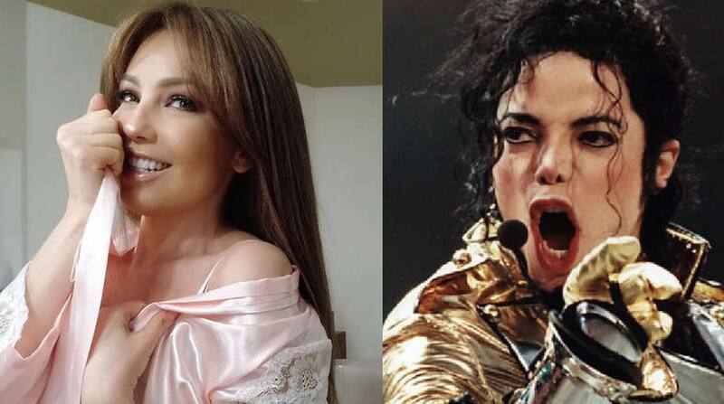 Thalía recuerda el cumpleaños de Michael Jackson - Créditos: TWITTER