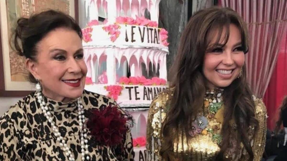 Thalía se convierte en Marilyn Monroe pero la comparan con Laura Zapata