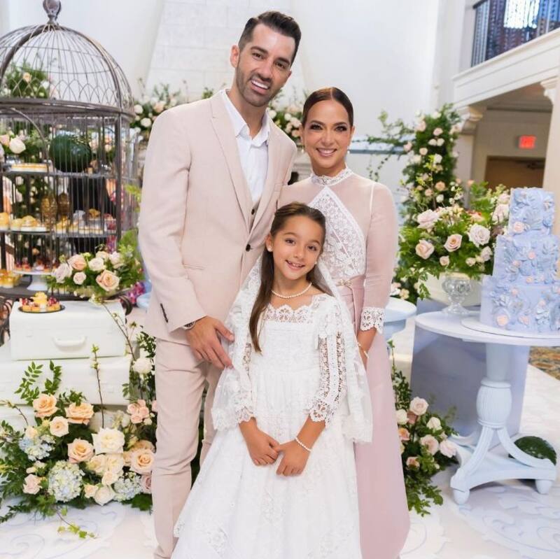 La pareja duró casi diez años y tuvieron una hija