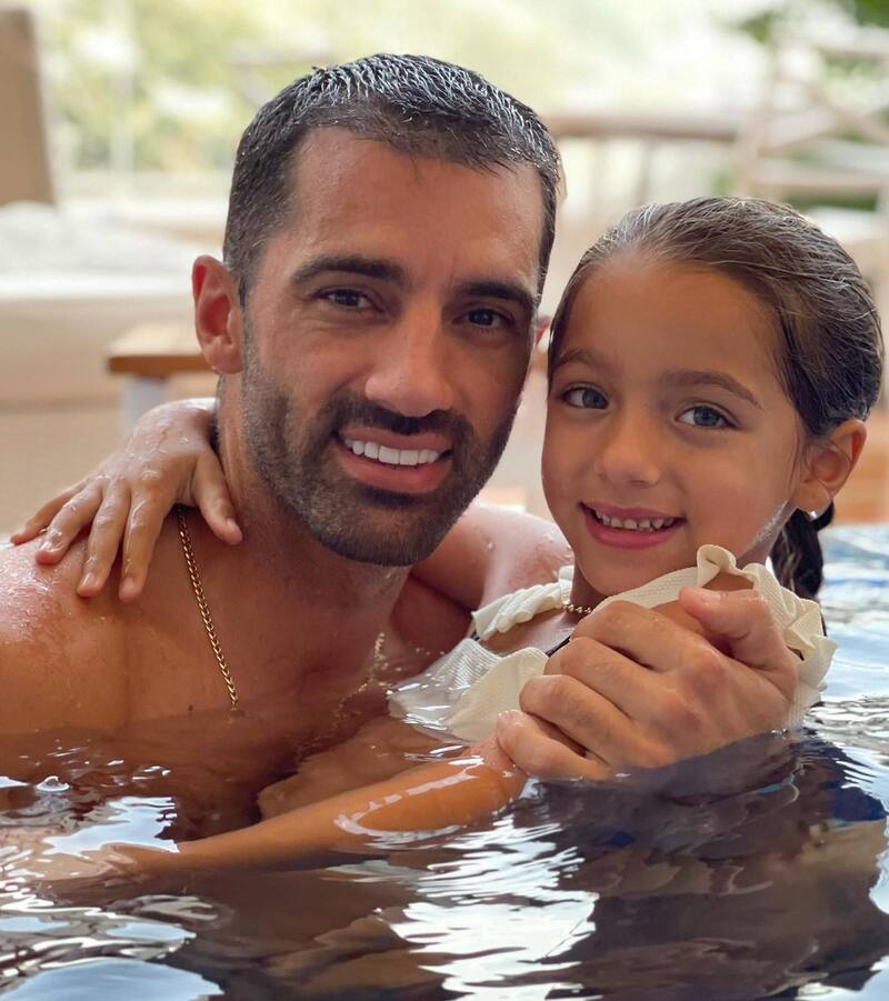 Toni Costa y su hija tienen una relación muy fuerte - Créditos: Instagram