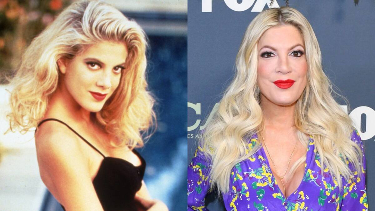Tori Spelling y sus hijos ahora viven en una casa rodante en un campamento después de mudarse de un motel barato